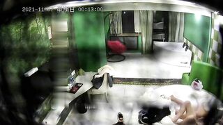 2021-11-7新解密酒店安防摄像头偷拍_